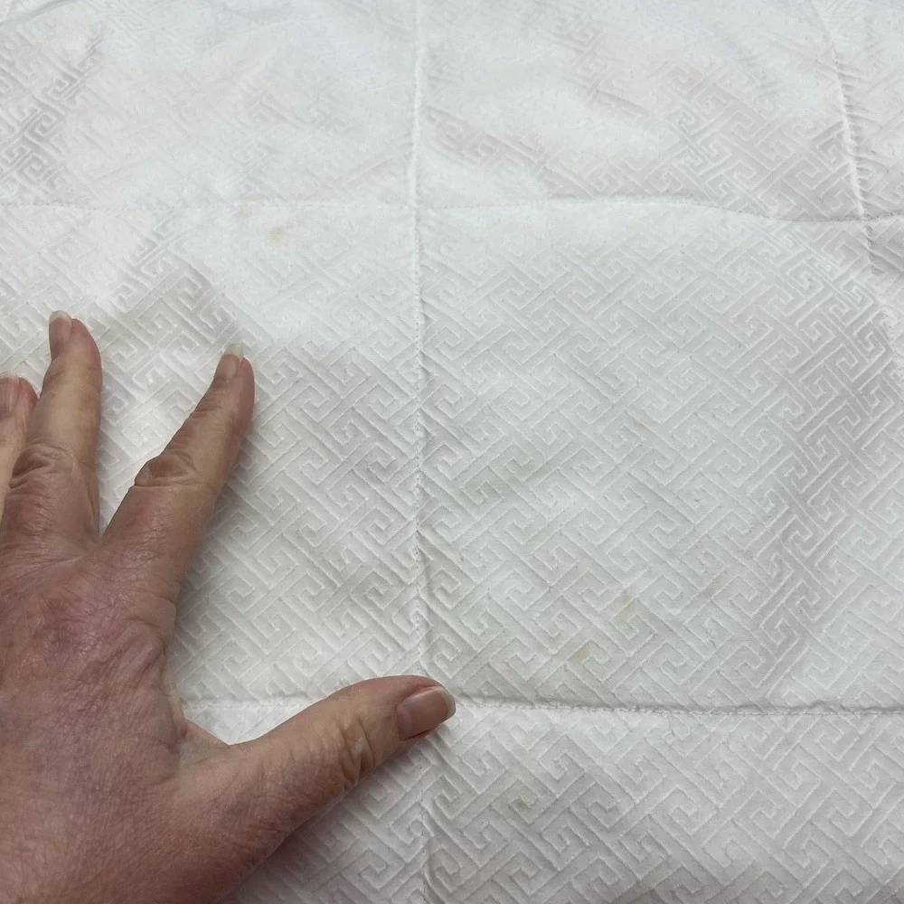 Hotel‎ Collection Hungarian Down Quilted Comforter Full/Queen White Pima Cotton